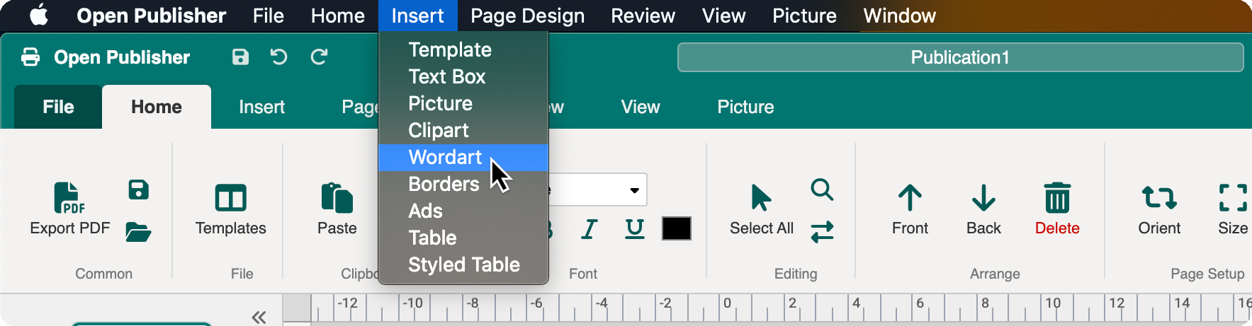 macOS Menu Bar Integration